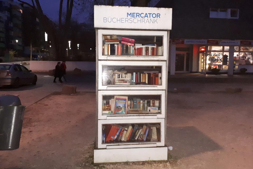 Bücherschrank Hustadt