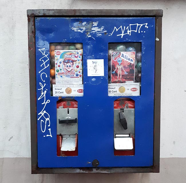 Kaugummiautomat "Zechenstraße"
